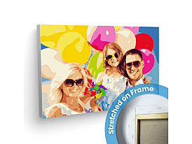 Custom Paint by numbers 70x50 - FRAME - custom paint-by-numbers, paint-by-numbers kit, paint your photo, personalized paint-by-numbers Custom Paint by numbers 70x50 - FRAME