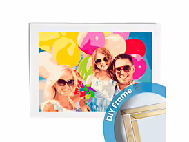 Paint by numbers 70x50 - DIY FRAME - custom paint-by-numbers, paint by numbers kit, paint your photo, personalized paint by numbers, painting from photo paint by numbers from photo, DIY frame