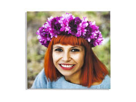 photo turned into canvas wall art